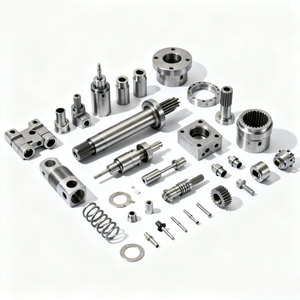 Tùy chỉnh chính xác nguyên mẫu gia công dịch vụ cốt lõi xe thành phần thép không gỉ nhôm CNC bộ phận kim loại chuốt đánh bóng 3D - Product Image 1