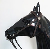 Haltères durables en PVC pour chevaux avec embout amovible en acier inoxydable, plusieurs couleurs