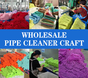 مصنع ، من المصنع ، مجموعة أنابيب تنظيف جذعية الشنيل الملونة ، منظف الأنابيب ، مجموعات زهور عملاقة ، سيقان الشنيل ، سلك ضبابي - Product Image 6