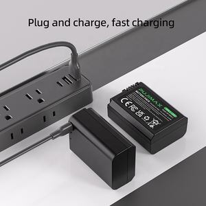 بطارية كاميرا قابلة للشحن من PUJIMAX طراز NP-FW50 بمنفذ USB-C لكاميرات سوني A6000 A6100 A6300 A6400 A6500 A3000 A3500 بجهد 7.4 فولت وسعة 2250 مللي أمبير في الساعة - Product Image 5