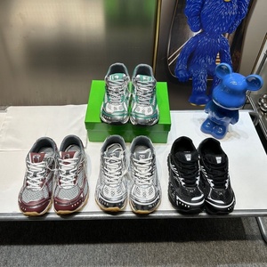Chaussures de sport décontractées pour hommes en cuir véritable, modèle Bot Ven Orbit à lacets, coupe basse, couleur argentée, collection 2025 – Qualité supérieure, marque originale, style tendance - Product Image 2