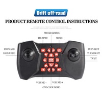 Voiture télécommandée 2.4G à commande gestuelle par gravité, 4 roues motrices, échelle 1/12, rotation à 360 degrés, drift double face, escalade, torsion, voiture de cascade RC, jouets