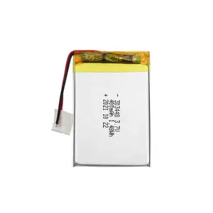 Baterai Li-polymer Berkualitas Tinggi 303448 3.7v 400mah Baterai Lipo untuk Perangkat Digital IOT - Product Image 1