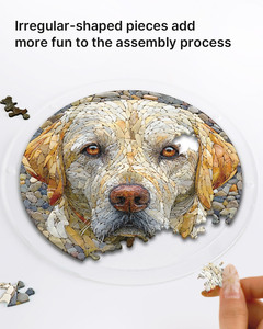 Rompecabezas de Perro para Mascotas, Atrapasoles, Diseño Personalizado al por Mayor, Decoración Colgante para Tiendas de Mascotas, Suministros de Manualidades - Product Image 5