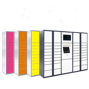 Casier de livraison de colis intelligent électronique extérieur en métal moderne pour les écoles et les gymnases - Product Image 5