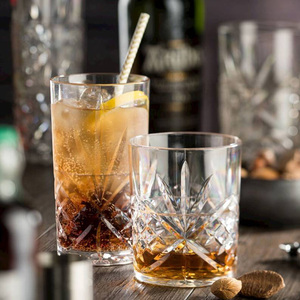 Durevole Set di 6 pezzi di 325cc trasparente occhiali da whisky lavabili per bar ristoranti feste firenze Design bicchieri da Cocktail - Product Image 3