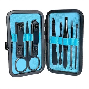 Tijeras de Entresacar Profesionales para Barbería, Ecológicas, Cómodas, Portátiles, de Uso Personal, Color Negro y Turquesa, Marca Apto Enterprises - Product Image 1