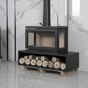 Cheminée à gaz à soupape antidéflagrante résistante aux très hautes températures Cheminée à <span class=keywords><strong>bois</strong></span> intérieure indépendante à front ouvert - Product Image 6