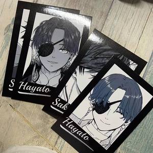 4 unids/set Anime Wind Breaker Lomo <span class=keywords><strong>Card</strong></span> Haruka <span class=keywords><strong>Sakura</strong></span> Hayato Sou Photocard HD impresión foto tarjeta juego Fans colección juguete para regalo - Product Image 3