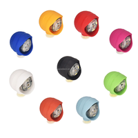 Lampe LED PVC à commande par bouton pour chaussures, 3 modes d'éclairage, accessoires de décoration pour pantoufles, idéale pour la conduite nocturne et les activités de plein air – Vente Flash