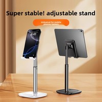 Support universel réglable en alliage d'aluminium pour téléphone portable et tablette, compatible toutes marques, prix de gros