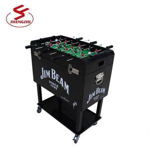 ตู้แช่โต๊ะเกมฟุตบอลพร้อมล้อสำหรับเบียร์ - Product Image 3