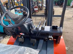 HELI 3.5 Ton <b>Used</b> Diesel Forklift CPCD35 4WD Solid Tire Rough Terrain High Quality Cheap Price for Sale in Shanghai - Product Image 6