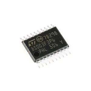 IC Sirkuit Terpadu 8-Bit STM8 CISC 8KB Flash 3.3V/5V 20-Pin Microm0 Tssop20 Micromicromikrokontroler