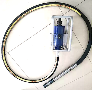 टाइ95120k वायवीय कंक्रीट कंपन किट मोटर + 6,000 मिमी (20 फीट) लचीला शाफ्ट हवा के बुलबुले और स्तर कंक्रीट 2 "हेड - Product Image 6