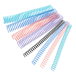 X1113売れ筋ナイロンコーティングツインワイヤー製本リングオフィス販売用シングルスチールワイヤー - Product Image 2