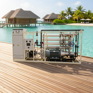 Système de filtration d'eau 360T/D, usine de dessalement d'eau de mer, machine <span class=keywords><strong>à</strong></span> eau potable SWRO - Product Image 5
