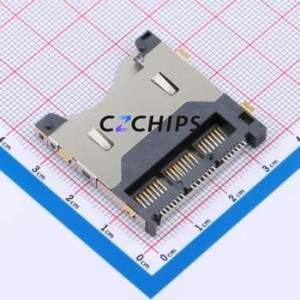 HYCW31-CF21-470B SD Card / Memory Card Connector SMD Connector Self-Return Type CF Card Card Holder Without - Product Image 2