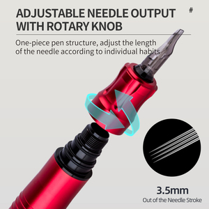 Stylo de tatouage sans fil professionnel à écran numérique intelligent pour microblading et PMU, avec affichage intelligent pour les traçages capillaires, sans fil, pour studio PMU - Product Image 6