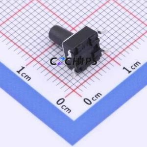 DS1042-03-15KKR25010 Tactile Switch SMD Switch ( Operating Force: 2.5N )( Switch Length: 6mm )( Switch Width: 6mm ) - Product Image 2