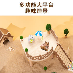 Fábrica al por mayor <span class=keywords><strong>de</strong></span> madera maciza natural resistente y duradero impermeable hámster ocultar - Product Image 3