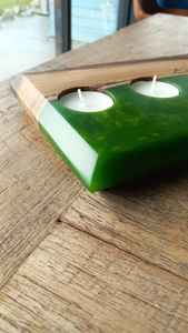 เชิงเทียนทำมือจากเรซิ่นและไม้ คุณภาพพรีเมียม ทนทาน ไม้ผสมเรซิ่น ดีไซน์ศิลปะ สวยงามสมบูรณ์แบบ - Product Image 5