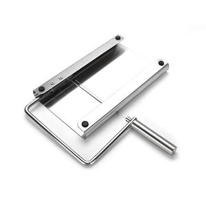 Cuchillo de mantequilla de acero inoxidable para el hogar queso jamón queso rebanador con escala - Product Image 3