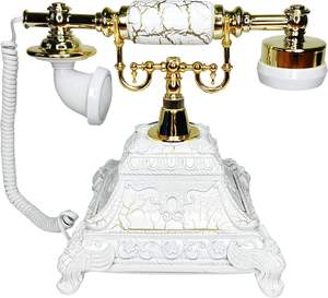 <span class=keywords><strong>Precio</strong></span> de fábrica, teléfono antiguo Vintage europeo para fiesta, cumpleaños, boda, libro de mensajes de Audio, moda, bendición de voz, teléfono <span class=keywords><strong>fijo</strong></span> - Product Image 2