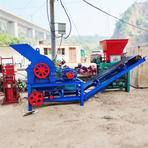 Trituradora Móvil de Martillos con Motor de Corriente Continua, Capacidad Máxima de 10 t/h, sobre Ruedas, Tipo Oruga, para Triturar Mineral, Carbón, Vidrio, Piedra Azul y Guijarros - Product Image 4