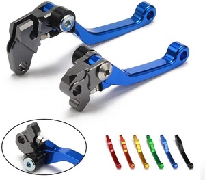 Palancas de embrague de freno ajustables de aleación de aluminio para motocicleta Dirt Bike <span class=keywords><strong>Motocross</strong></span> MX para <span class=keywords><strong>Yamaha</strong></span> <span class=keywords><strong>YZ</strong></span> 125 <span class=keywords><strong>250</strong></span> 250F - Product Image 1