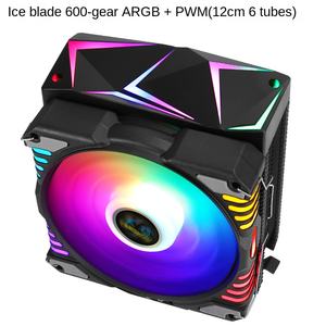 Ventilador Universal Silencioso <span class=keywords><strong>de</strong></span> 12cm para CPU, 6 Tubos <span class=keywords><strong>de</strong></span> Calor <span class=keywords><strong>de</strong></span> Cobre Puro, Rodamiento <span class=keywords><strong>de</strong></span> Bolas <span class=keywords><strong>de</strong></span> Torre, Plataforma Completa <span class=keywords><strong>de</strong></span> Escritorio para Caja <span class=keywords><strong>de</strong></span> Ordenador - Product Image 2