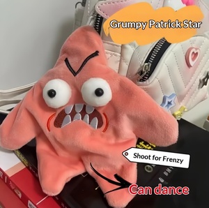 Portachiavi e Accessori per Zaino in Peluche Super Morbido di <span class=keywords><strong>Patrick</strong></span> Star in Stile TikTok, Bambola Decorativa - Product Image 1