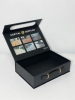 Boîte en carton personnalisée avec logo imprimé, petit MOQ, livraison rapide, emballage de luxe pour sacs à main, vente en gros, boîte cadeau en carton