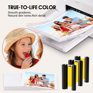 Papier photo brillant Selphy Kp108in compatible avec <span class=keywords><strong>Canon</strong></span> 4" x 6'' pour <span class=keywords><strong>Canon</strong></span> Kp108in CP1300 CP1500 CP1200 <span class=keywords><strong>CP1000</strong></span> - Product Image 4