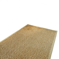 Tapis commerciaux en sisal naturel d'Afrique, écologiques, modernes, jacquard, tissés à plat, bouclés, antimicrobiens, fabriqués à la machine