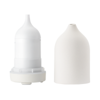 Diffuseur d'huiles essentielles à ultrasons électrique, diffuseur d'arômes en céramique, vaporisateur de parfum de bureau, machine de diffusion de parfum pour la maison
