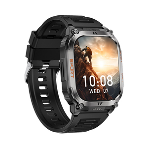 Gloryfit Fro Smartwatch GPS avec 2.01 pouces écran HD boussole lampe de poche sport Fitness Bracelet Tracker BT appel QX18 montre intelligente - Product Image 1