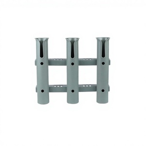 Support de canne à pêche en plastique à trois sections avec support de montage en nylon, support de canne à pêche marine, supports de canne durables - Product Image 5