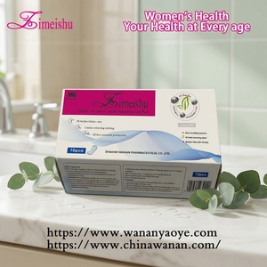 Zimeishu Toallitas Íntimas Femeninas con Hierbas Naturales y Tecnología de Iones de Plata Medicadas <span class=keywords><strong>para</strong></span> Prevención Diaria Antibacteriana y Reafirmación, Venta al por Mayor B2B - Product Image 2