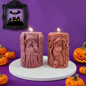 Molde <span class=keywords><strong>de</strong></span> Silicona <span class=keywords><strong>de</strong></span> Calavera <span class=keywords><strong>de</strong></span> Bruja <span class=keywords><strong>de</strong></span> Halloween, Grande, Personalizado, Reutilizable, <span class=keywords><strong>de</strong></span> Grado Alimenticio, para Pasteles, Empaquetado <span class=keywords><strong>en</strong></span> Bolsa - Product Image 3