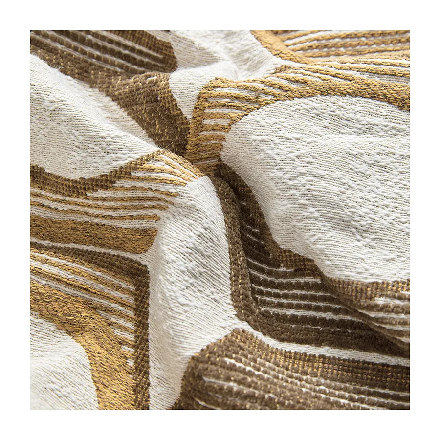 Döşeme için popüler Modern tarzı ev tekstili perde kumaşı