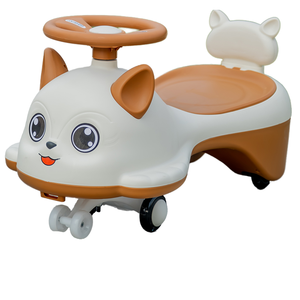 للبيع بالجملة سيارة متأرجحة متوازنة بدون دواسة للأطفال من عمر 1-5 سنوات سيارة ملتوية بعجلة كهربائية عن بعد للأولاد والبنات - Product Image 4