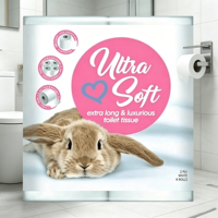 Papier toilette de haute qualité ultra doux, meilleur papier toilette au monde, rouleau de papier toilette