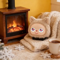 Haut-parleur en peluche intelligent et mignon exclusif, structure légère et portable pour les voyages en déplacement, plaisir audio en déplacement
