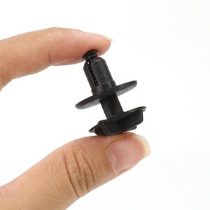 10pcs פלסטיק קליפים לחץ סוג מלשל שחור עבור כיסוי סוללה ופאנל - Product Image 2