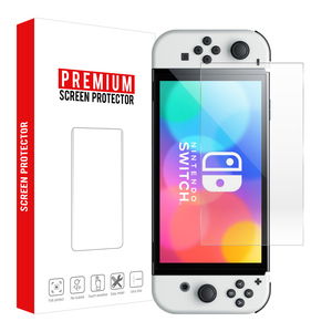 Anti Shock <span class=keywords><strong>Protector</strong></span> de pantalla de vidrio templado <span class=keywords><strong>Protector</strong></span> de pantalla de vidrio para <span class=keywords><strong>Nintendo</strong></span> interruptor OLED controlador - Product Image 4