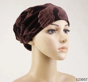 Windproof, breathable, eco-friendly velvet women's commuter warm fashion <b>hat</b> suitable for all seasons - Product Image 1