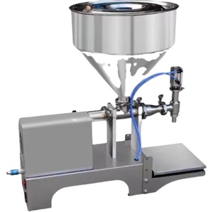 Machine de remplissage semi-automatique pour jus de parfum, huile essentielle, boisson, eau minérale, lait, jus de fruits - Product Image 1