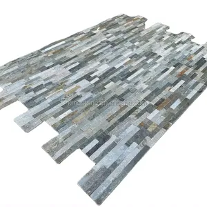 Cheap Natural Sandstone Decorative Stone Wall Panels Culture Slate Tile Cladding for Fireplaces Exterior Applications