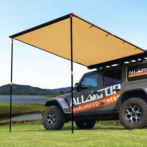 Auvent de voiture avec structure en acier, résistant aux intempéries, auvent latéral 4x4 avec télécommande pour le camping et les voyages tout-terrain, auvent anti-pluie - Product Image 5